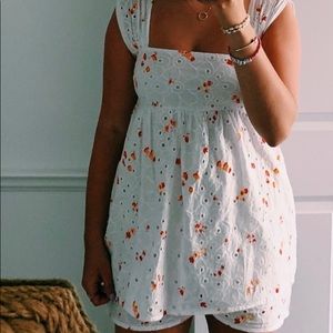 Very flattering and cute Urban Outfitters romper!